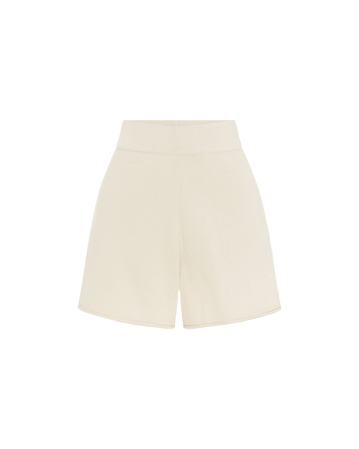 Knit Short Ecru