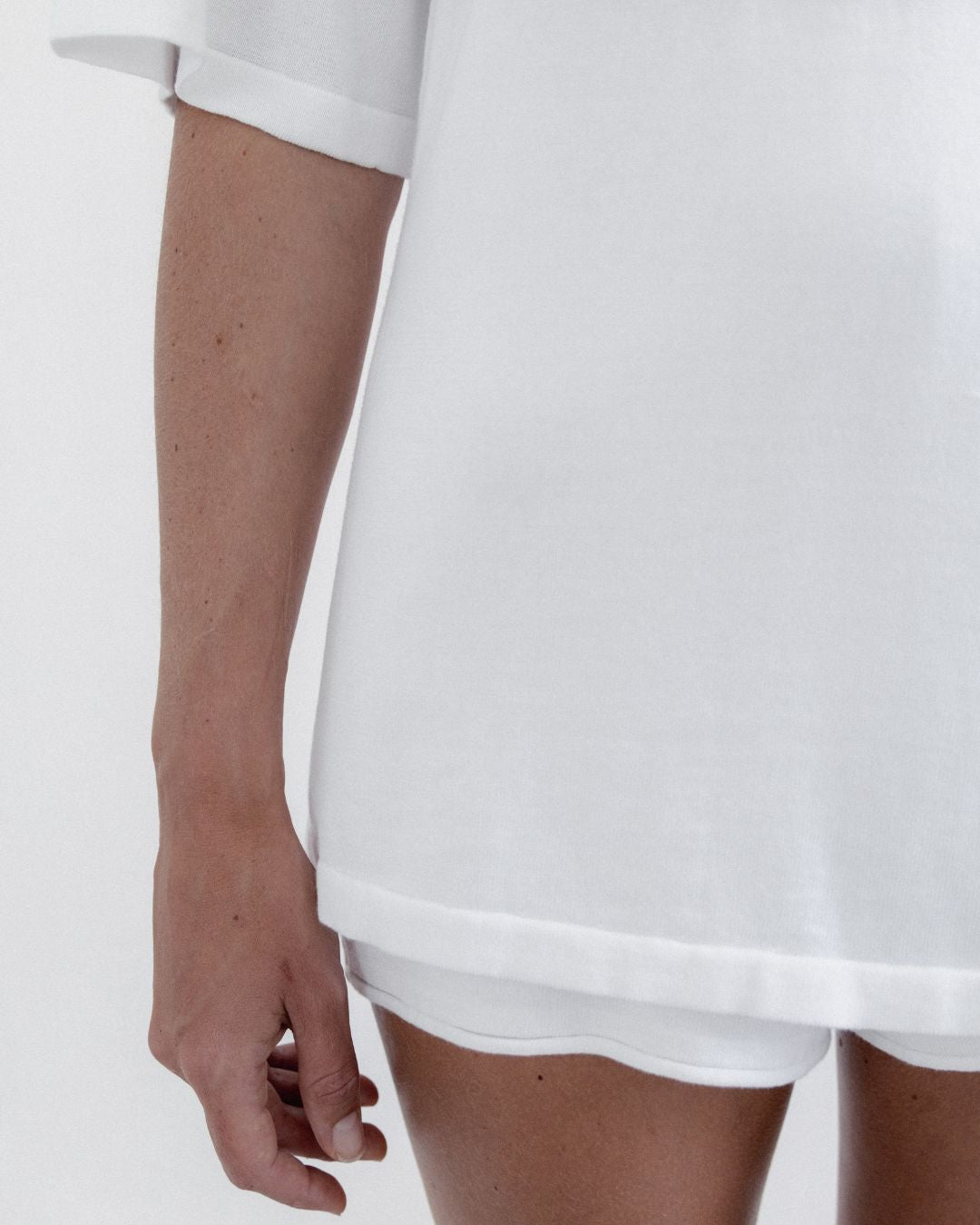 Knit Short White