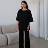 Knit Tee Black