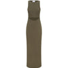 Bias Maxi Dress Kelp
