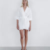 Broderie Kimono Robe Dress