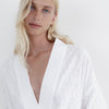 Broderie Kimono Robe Dress