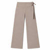 Cotton Side Tie Wide Leg Pant Taupe