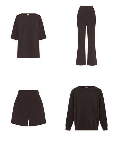 Capsule Knit Bundle Chocolate