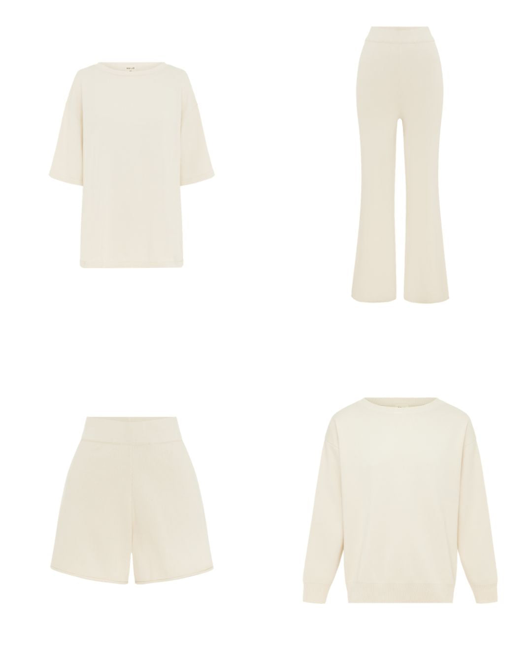 Capsule Knit Bundle Ecru