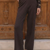 Mid Rise Knit Pant Chocolate