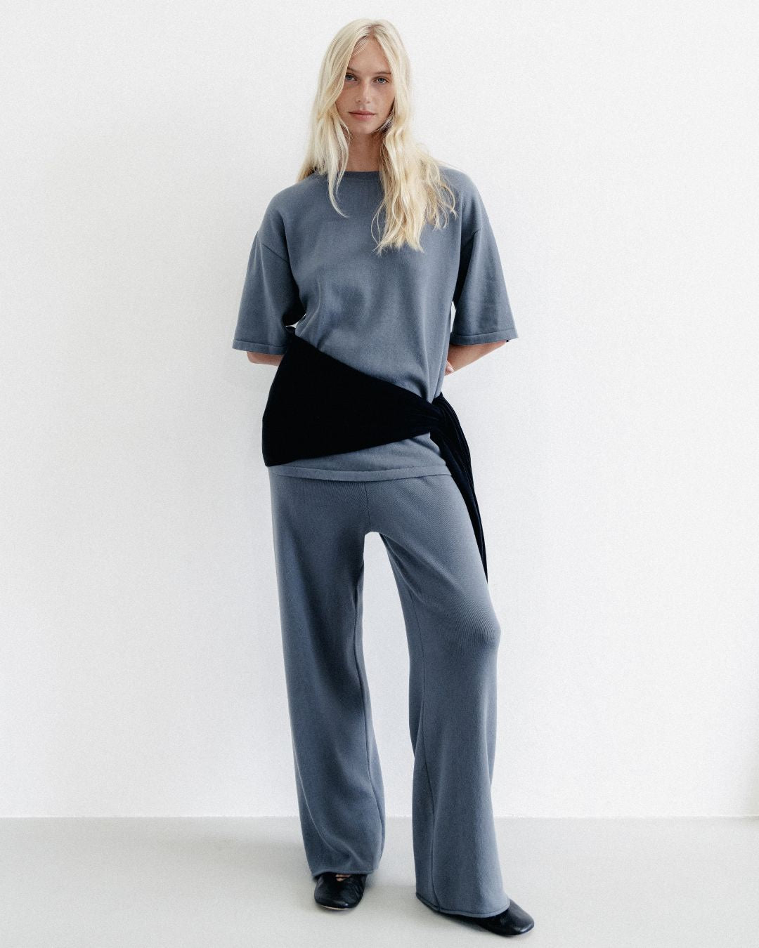 Knit Tee Slate