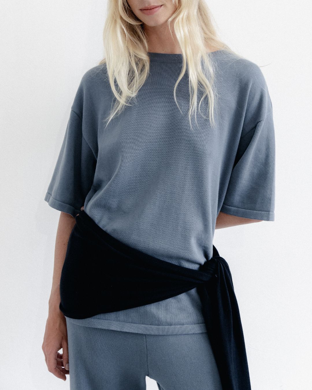 Knit Tee Slate