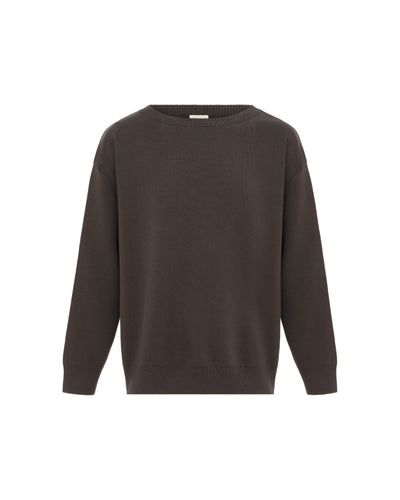 Knit Sweater Chocolate