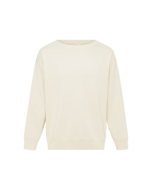 Knit Sweater Ecru