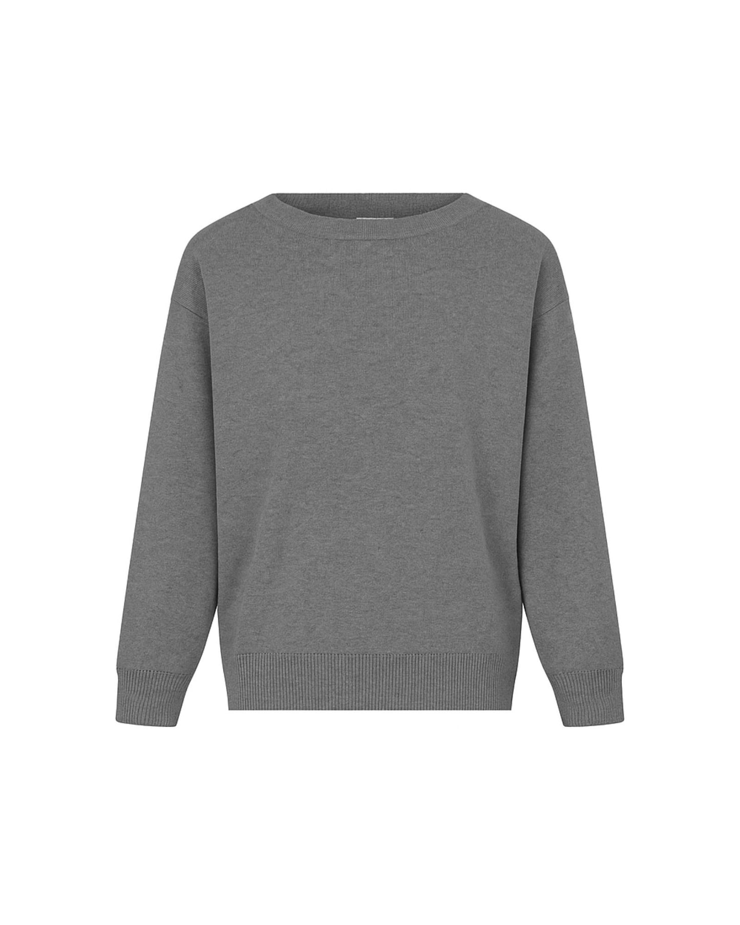 Knit Sweater Grey Marle