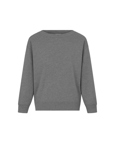 Knit Sweater Grey Marle