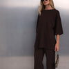 Knit Tee Chocolate