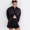 Mini Knit Short Chocolate