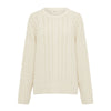 Cable Knit Sweater Ecru