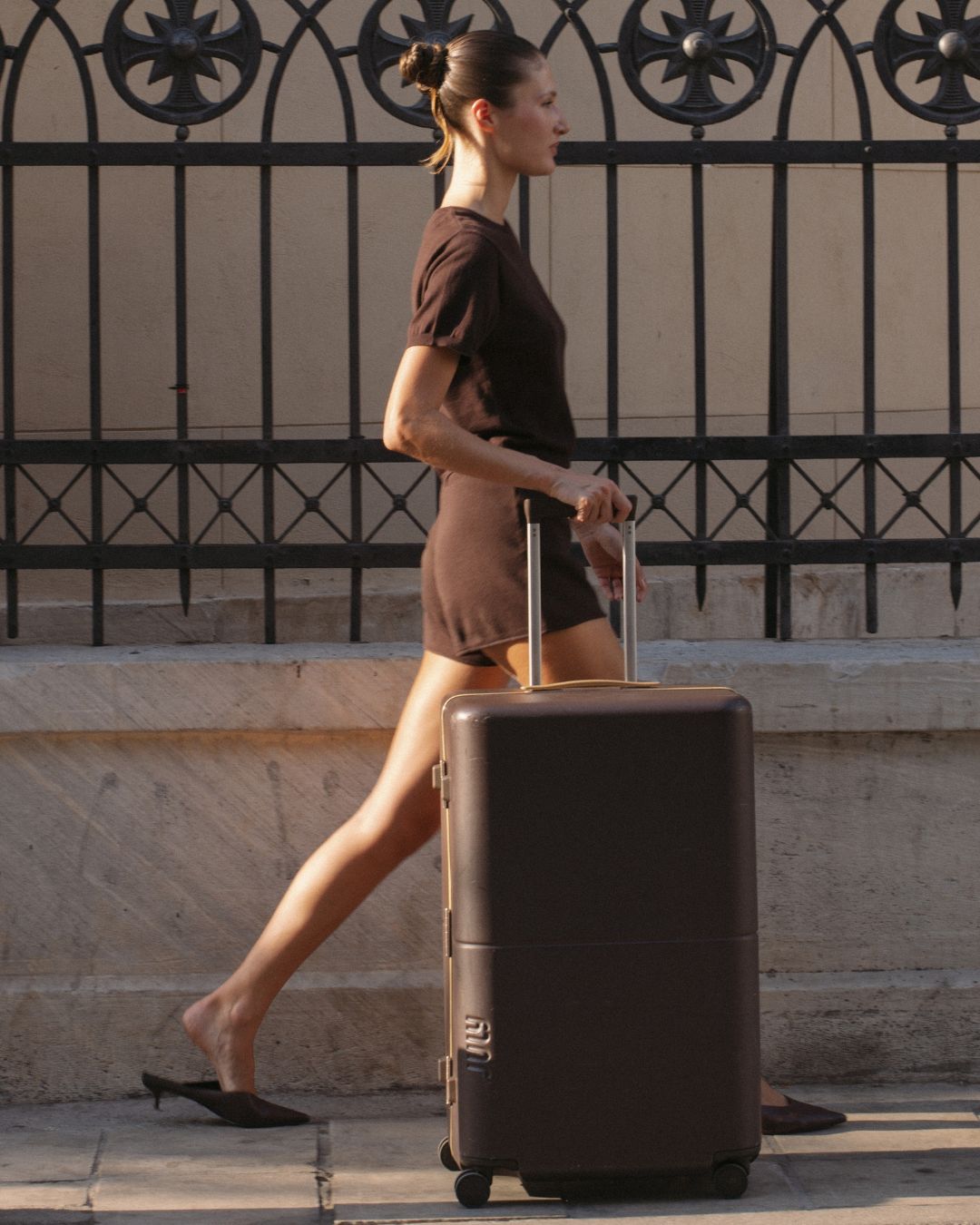 Baby Knit Tee Chocolate