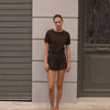 Baby Knit Tee Chocolate