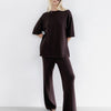 Knit Tee Chocolate