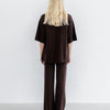 Knit Tee Chocolate