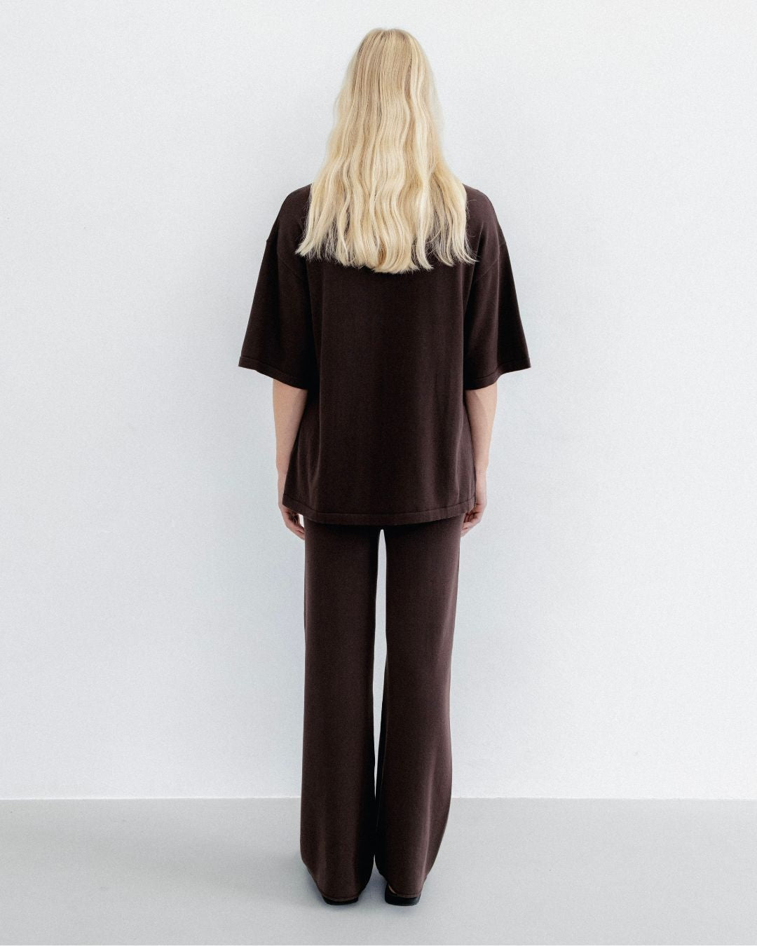 Knit Tee Chocolate