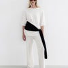 Knit Pant Ecru