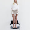 Knit Short White