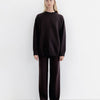 Knit Sweater Chocolate