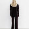 Knit Sweater Chocolate