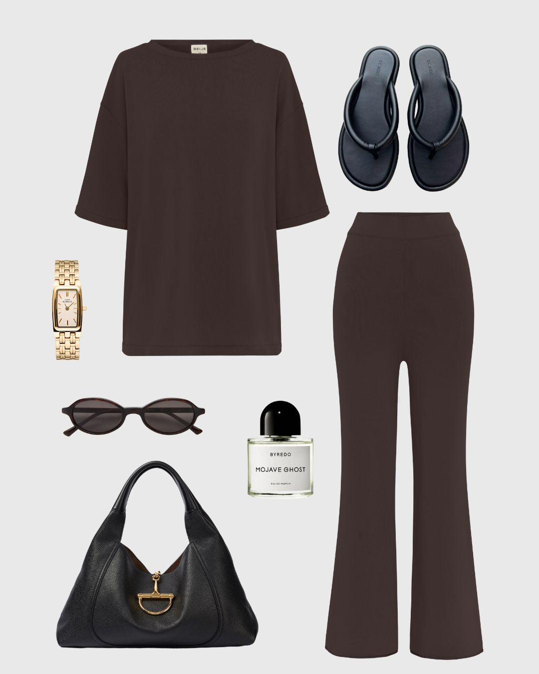 Knit Tee Chocolate