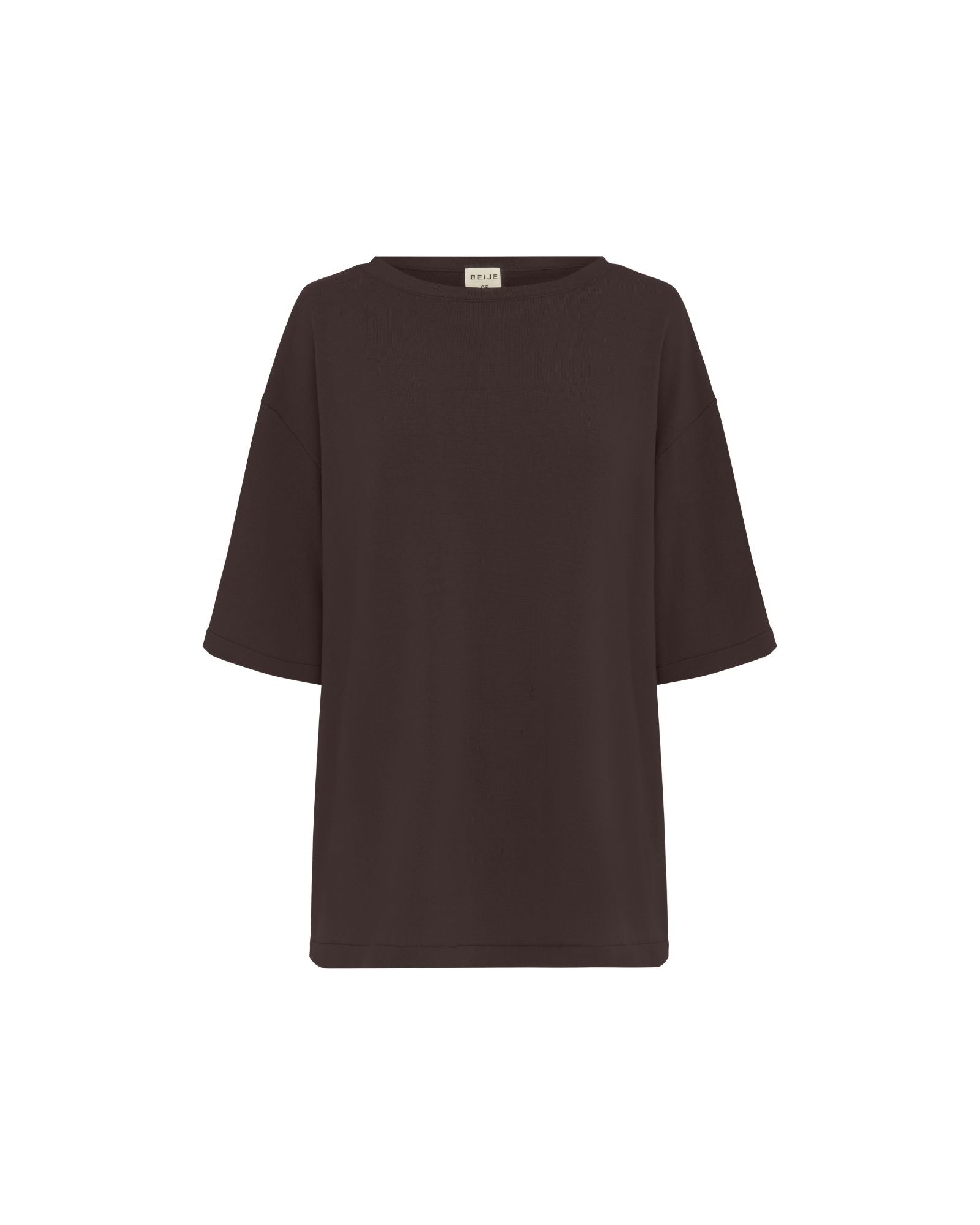 Knit Tee Chocolate – Studio Beije