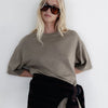 Knit Tee Light Khaki