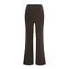 Mid Rise Knit Pant Chocolate