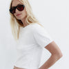 Baby Knit Tee White