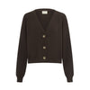 Knit Cardigan Chocolate