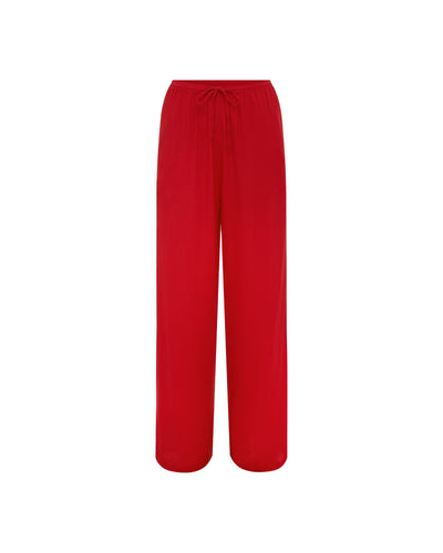 Relaxed Pant Vermillion Red