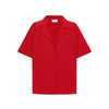 Short Sleeve Shirt Vermillion Red