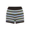 Mini Knit Short Stripe