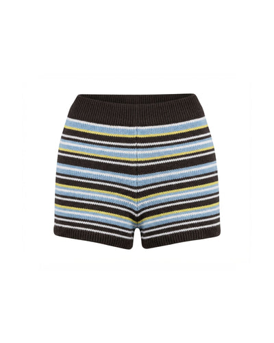 Mini Knit Short Stripe