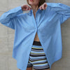 Mini Knit Short Stripe