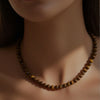 Tiger Eye Beaded Necklace