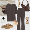 Knit Pant Chocolate