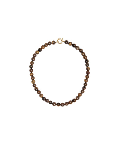 Tiger Eye Beaded Necklace