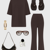 Knit Tee Chocolate