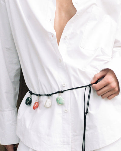 Cotton Poplin Long Sleeve Shirt White
