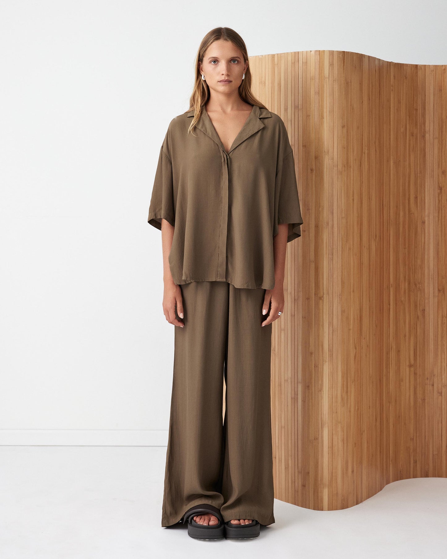 Short Sleeve Shirt Kelp