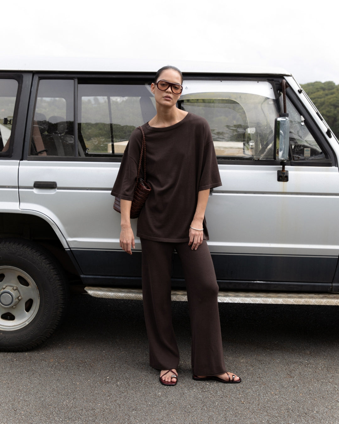 Knit Pant Chocolate