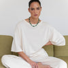 Knit Pant Ecru
