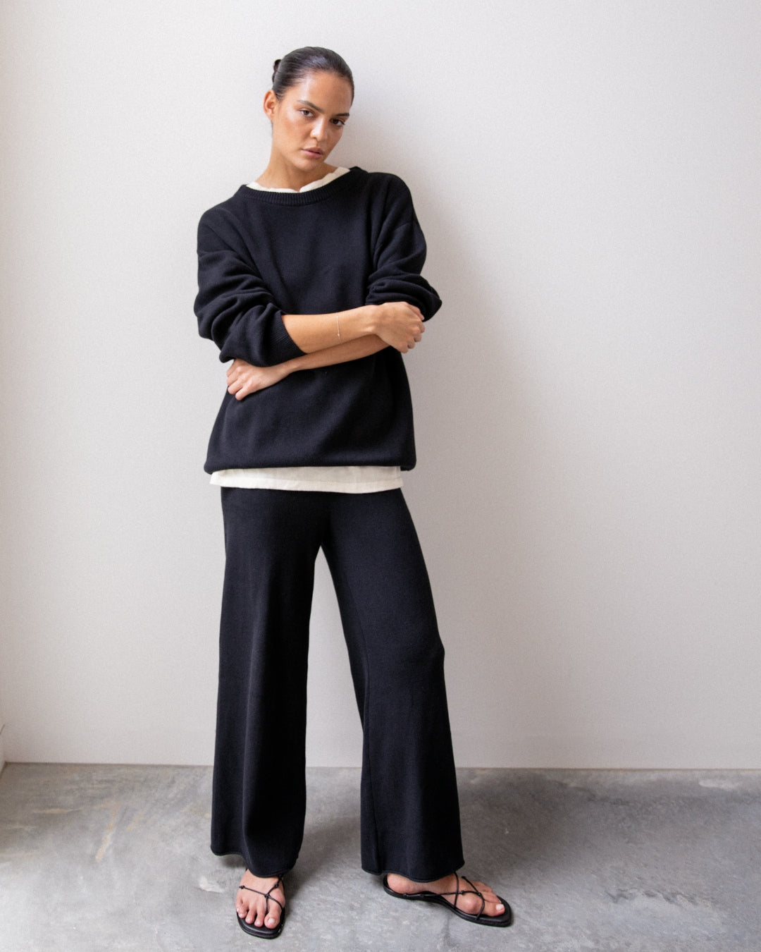 Essential Knit Bundle Black