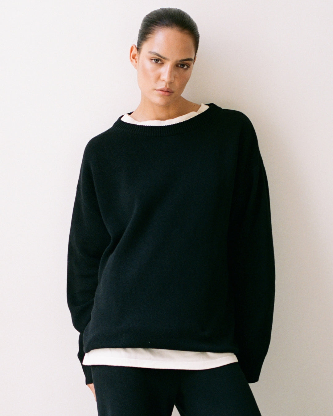 Knit Sweater Black
