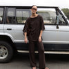 Knit Tee Chocolate